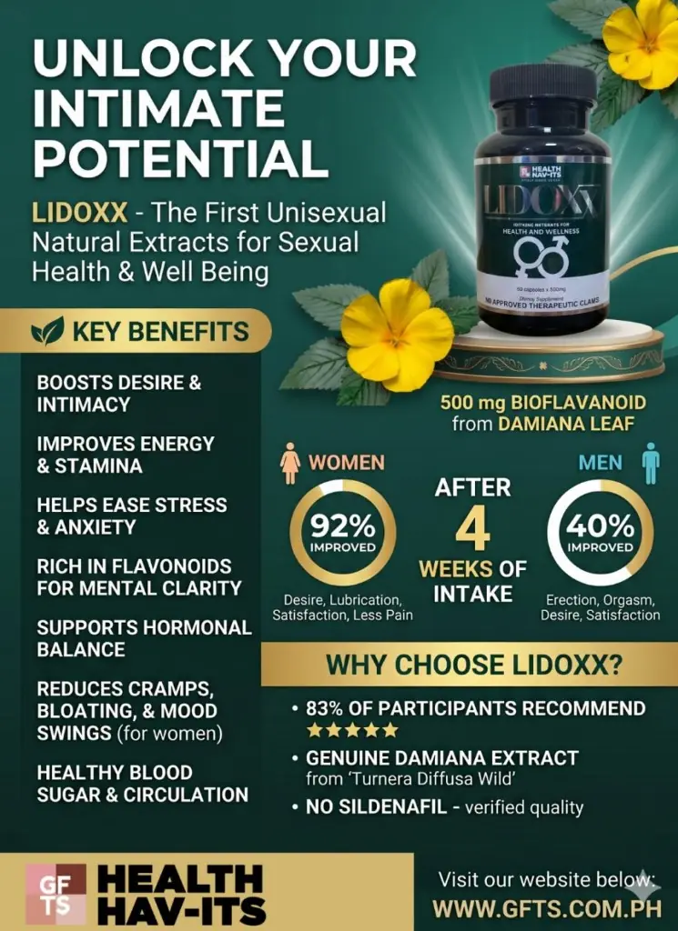 The official Lidoxx product sheet